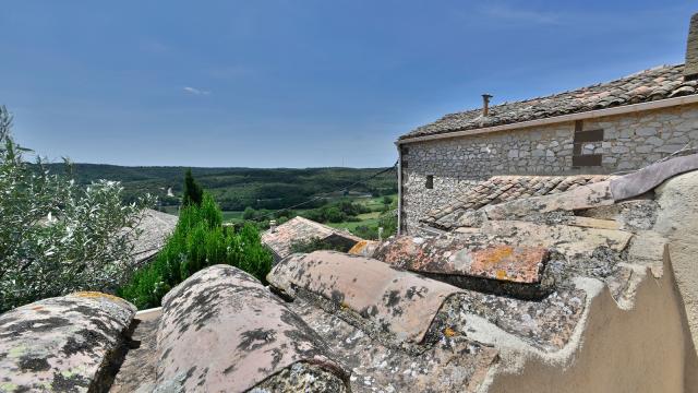 Vue des alentours depuis la terrasse