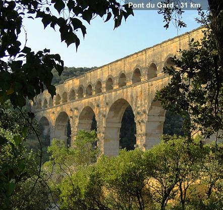 Pont du Gard - 31 km