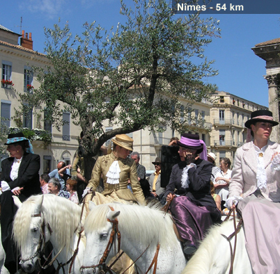 Nimes - 54 km